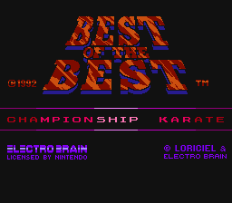 Best of the Best - Championship Karate (U) [T+Rus1.0 PSCD (09.04.2018)]-video